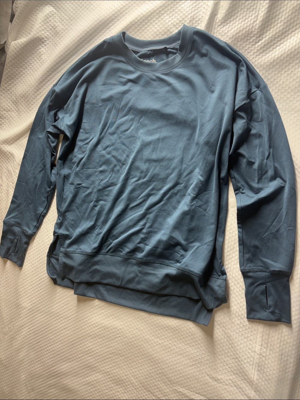 Bench Men's Crewneck Sweater in Slate-Blue